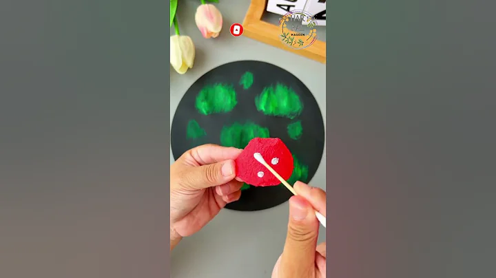 How to make mushroom|craft ideas with Egg Tray|Mushroom with egg carton#Hardam        #youtubeshorts