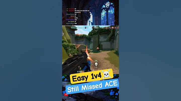 😭 1v5 Almost Clutched! Missed ACE in Valorant | #shorts #valorant #gaming #ytshorts #shortsfeed