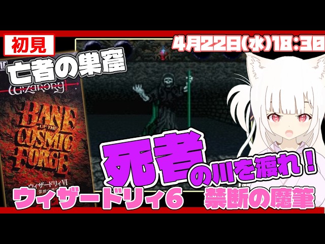 初見】ウィザードリィ6 禁断の魔筆 Wizardry VI BANE OF THE COSMIC