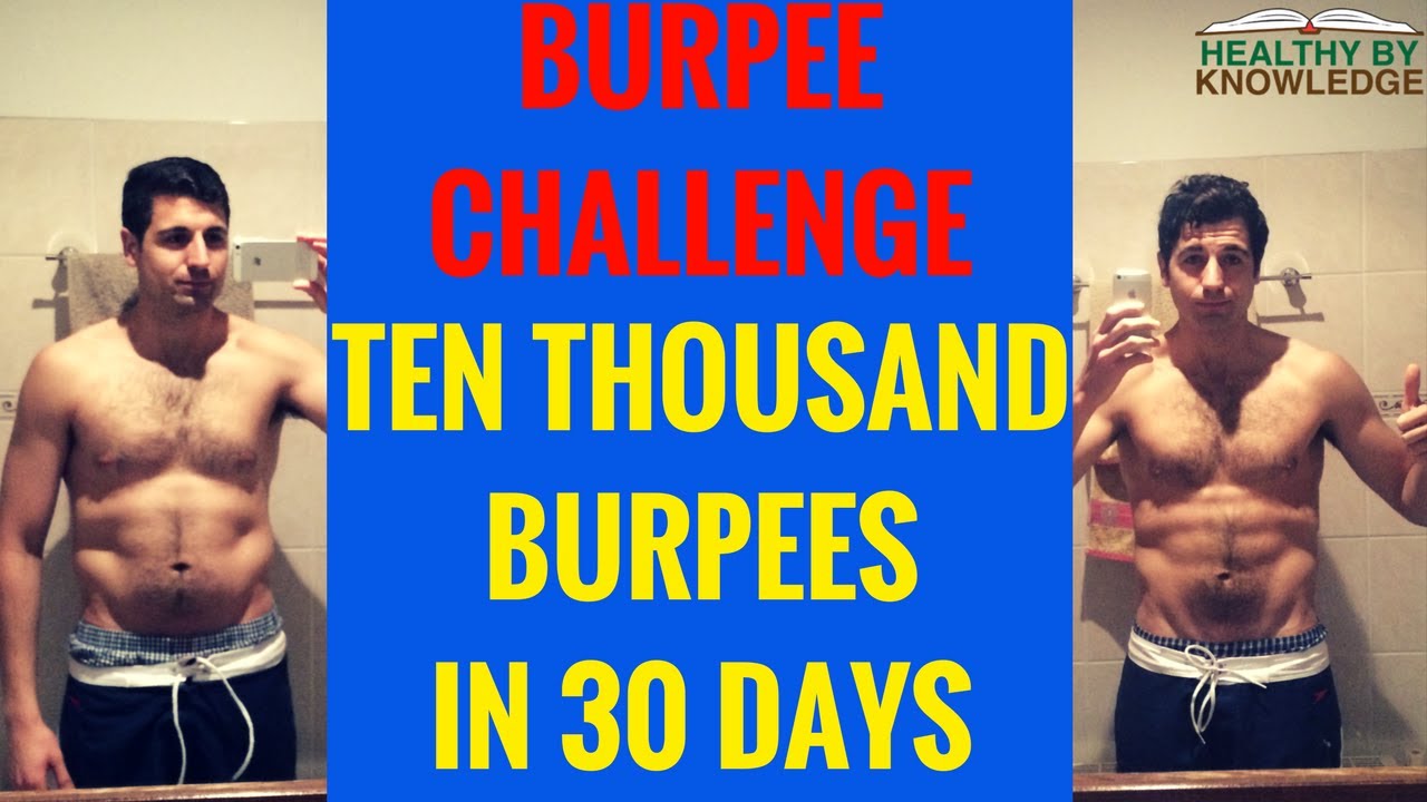BURPEE CHALLENGE BEFORE AND AFTER YouTube burpee-challenge-before-and-after-youtube