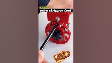 portable wire stripper tool #viralvideo #tools #wirecutter #ytshorts #diy