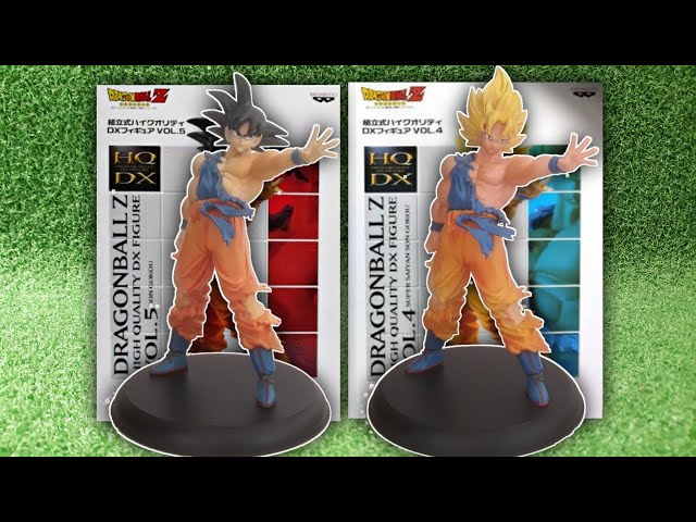DRAGON BALL Z HQDX FIGURE VOL.4 & VOL.5 BY BANPRESTO - YouTube
