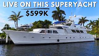 $599,000 Live on this Classic SuperYacht in Florida by NautiStyles 406,808 views 1 month ago 38 minutes