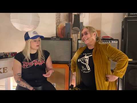 Erika Wagenius digs deep in THUNDERMOTHER rehearsal room (and meets the new members)