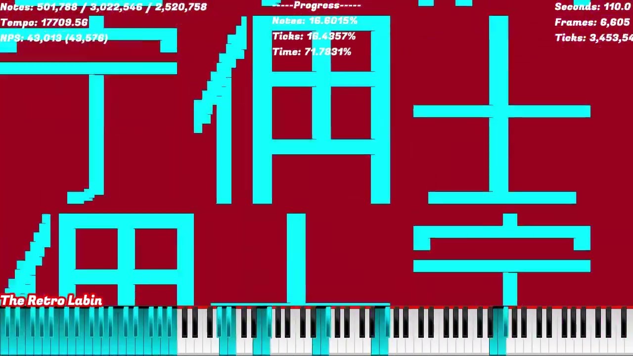 Nut Midi – Last Nut Of The Year 2023 & 2024 | 3.022 / 1.526 million notes | The Retro Labin