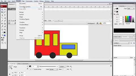 How to create and animate a symbol in Adobe Flash CS3 | Easy | Beginners tutorial | By Adrita Sen