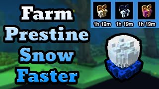 Pristine Snow Farming Tips Trove Snowfest 2025