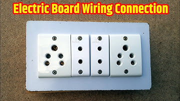 2 2Pin or 2 5Pin Socket Board Wiring Connection | Electric Board Wiring Connection Kaise Kare |