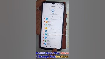 Redmi Note 7 Glass Replacement #shorts #ytshorts #screenrepair #mobilerepair
