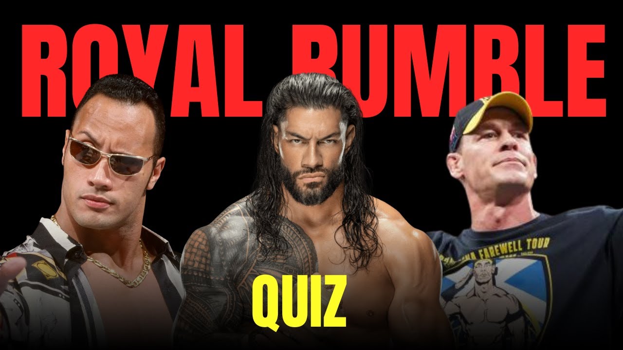 Can I Name Every Royal Rumble Winner? (WWE Quiz Challenge)