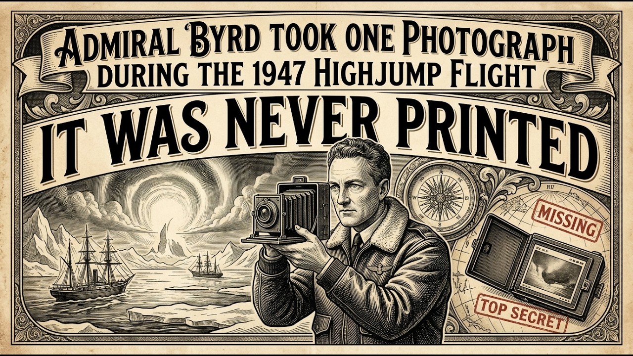 Admiral Byrd Took One Photograph During The 1947 Highjump Flight It admiral-byrd-took-one-photograph-during-the-1947-highjump-flight-it