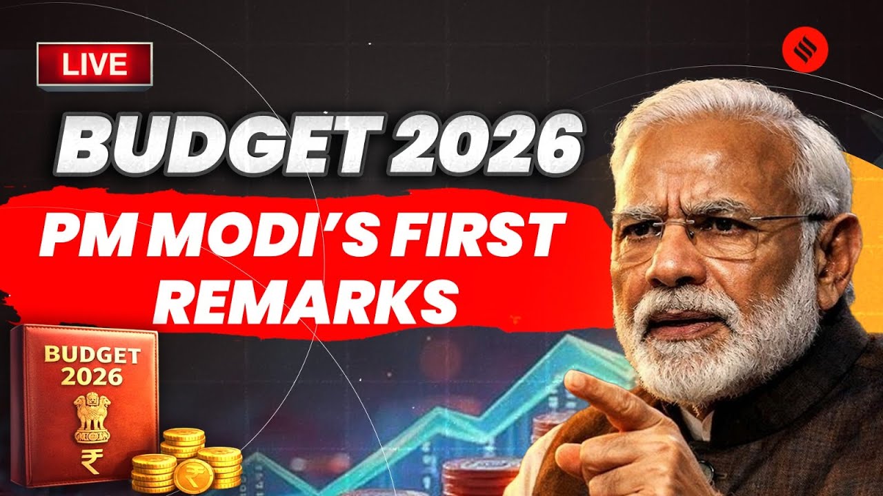 LIVE: PM Modi’s First Remarks as FM Sitharaman Presents Budget 2026