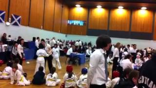 Junior Scottish championships Tae kwon-do 2014