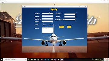 Dream Flights | Airline Reservation System | C#