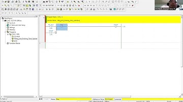 CW2-1: Filling and Draining Tank Operation by CX-Programmer and CX-Designer