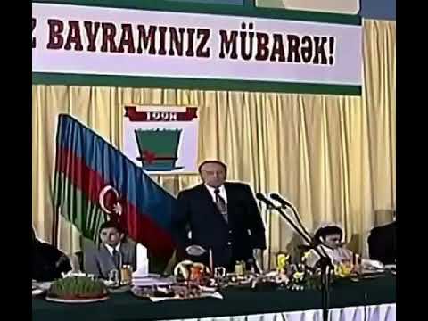 Heydər Əliyev, Novruz bayramı təbriki
