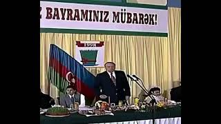 Heydər Əliyev, Novruz Bayramı Təbriki