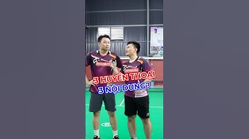 Kể tên 3 Huyền Thoại Cầu Lông nhưng phải thi đấu ở 3 Nội Dung Khác Nhau ??? #badminton #vnb #shorts