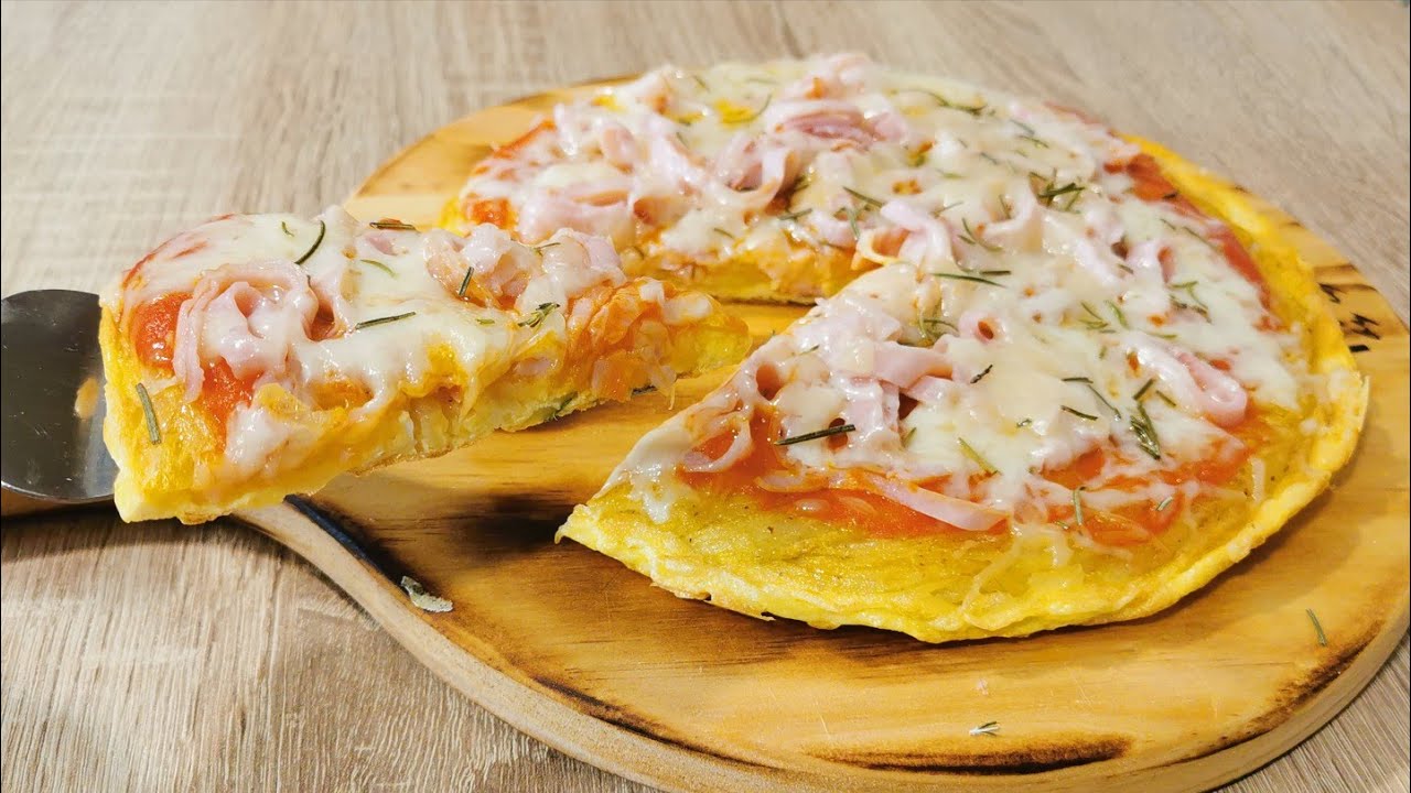 Cea mai buna pizza fara aluat cu cartofi, reteta in 15 minute | Pizza con  patatas receta fácil - YouTube