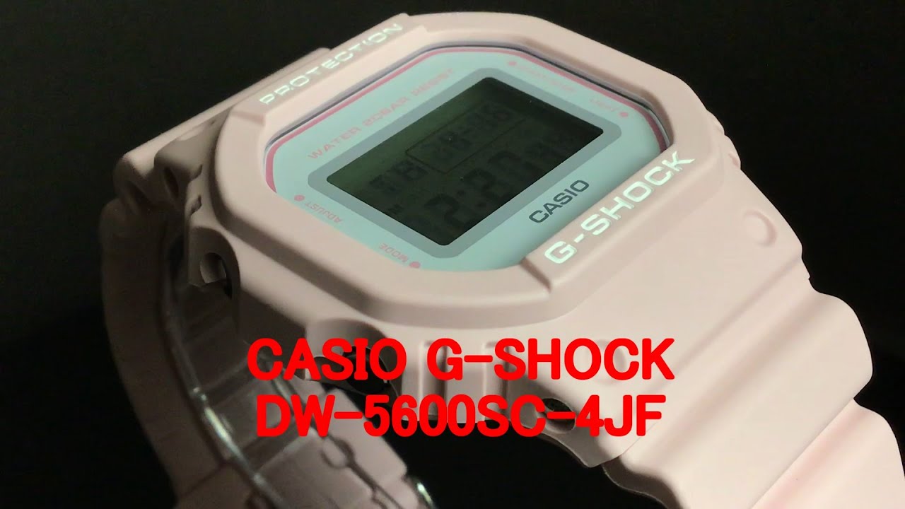 CASIO G-SHOCK DW-5600SC-4JF メンズ Spring Color Series