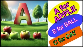 A for apple | B for ball | c for cat | alphabets rhymes a for Apple song@DKSTUDYCLUB-w5c