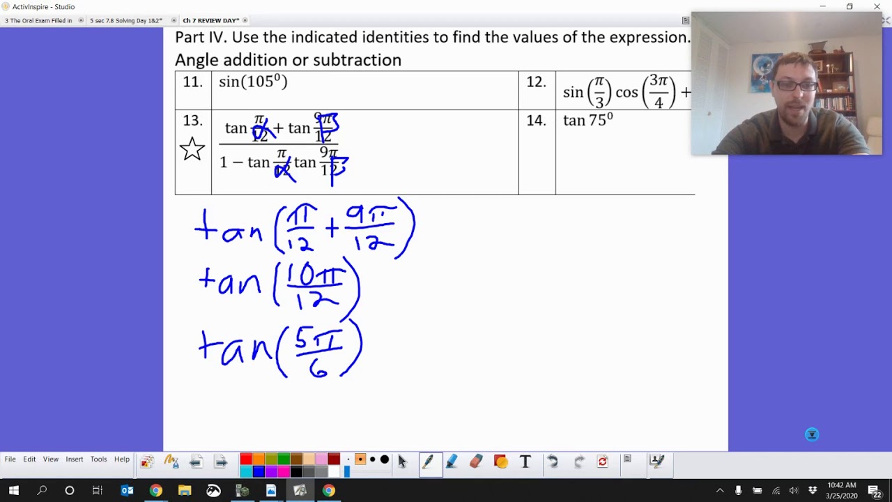 Unit 9 Review Problems - PreCalculus - YouTube