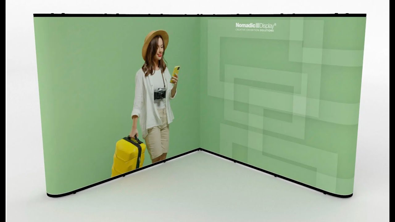 COMBI05G Pop Up Stand Setup Tutorial | Nomadic Display Europe's Easy Guide