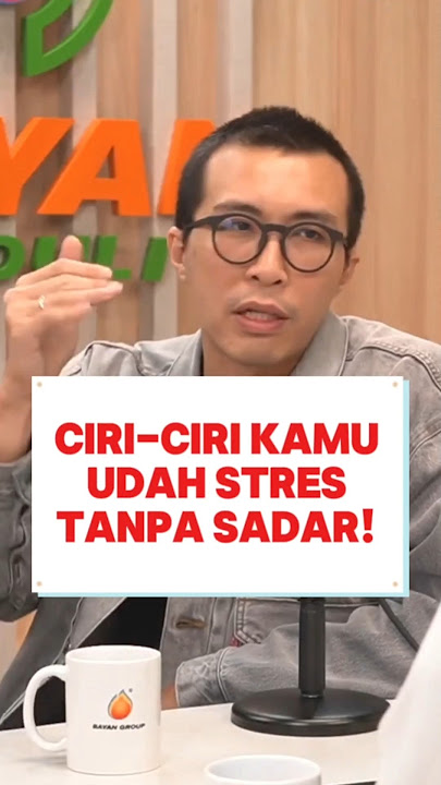 👉 Signs You're Severely Stressed But Don't Realize It 😨 | Dr. Tirta #education #health