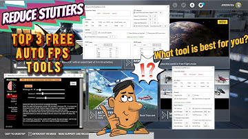 *Reduce Stutters MSFS2020*Auto Adj. LOD