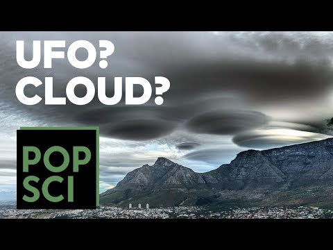 How Lenticular Clouds Form to Look Like UFOs