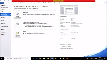 Como remover as propriedades de um arquivo Windows 10?
