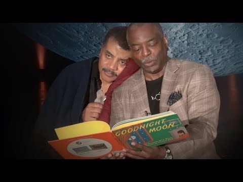 "Goodnight Moon" as read by LeVar Burton to Neil deGrasse Tyson