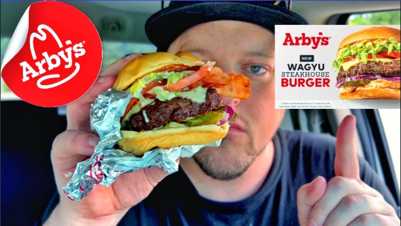 ARBYS BOUGHT ME THEIR NEW WAGYU BURGER AND LOADED FRIES!
