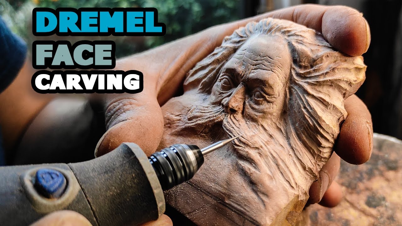 From Raw Wood to Renaissance Art - Dremel wood carving