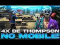 COMO FAZER 4X DE THOMPSON NA ÚLTIMA RENDER NÍVEL HACK 😦🔥