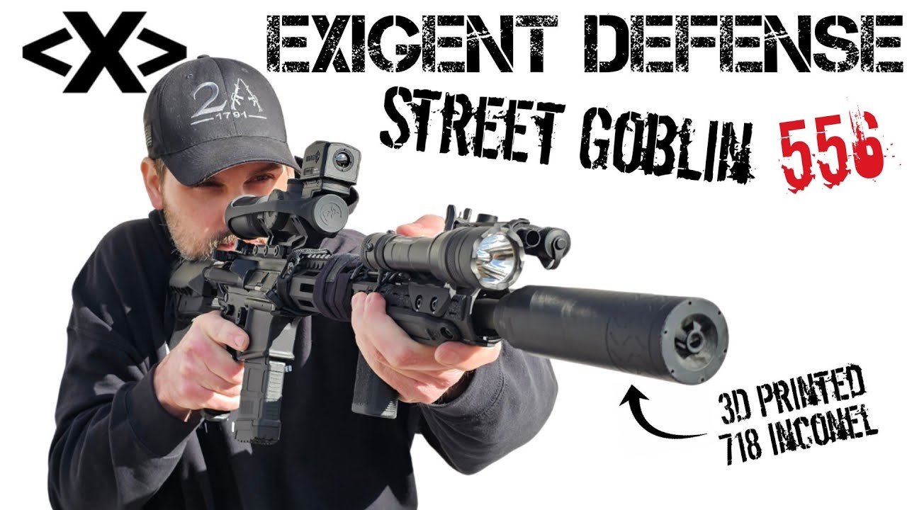 Exigent Defense Street Goblin 556 - Невероятно высокая производительность с баллончиком K-Can