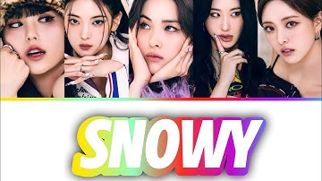 SNOWY - @ITZY Color coded lyrics HAN/ROM/ENG
