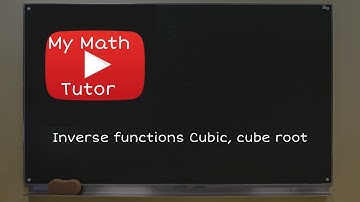 ALEKS | Inverse functions: Cubic, cube root