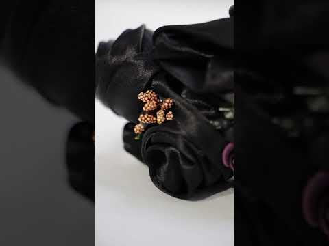 Жіночий віночок, оригінальна прикраса зі стрічок, ручна робота., видео 1