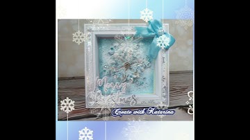 GORGEOUS SNOWFLAKE CARD ❄️Check out my full tutorial ❄️