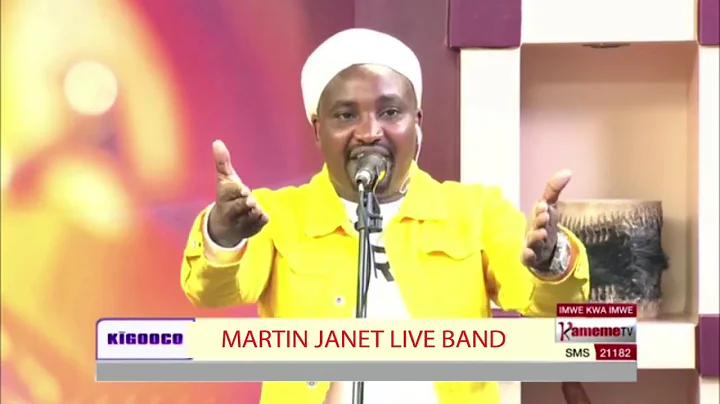 KIGOOCO LIVE NA MARTIN JANET LIVE BAND