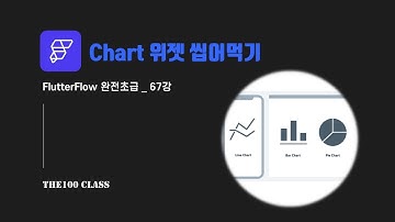 [플러터플로우FlutterFlow_완전초급_67편](UI개발)위젯편 : Chart 차트 위젯 씹어먹기