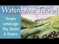 Tips On How To Paint A Landscape In Watercolour