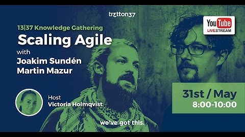 Scaling agile using the Spotify model #agile #transformations - Joakim Sundén