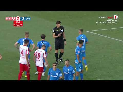 REZUMAT | UTA - UNIV. CRAIOVA 3-3 | Etapa 1, SuperLiga, 2025 - 2026