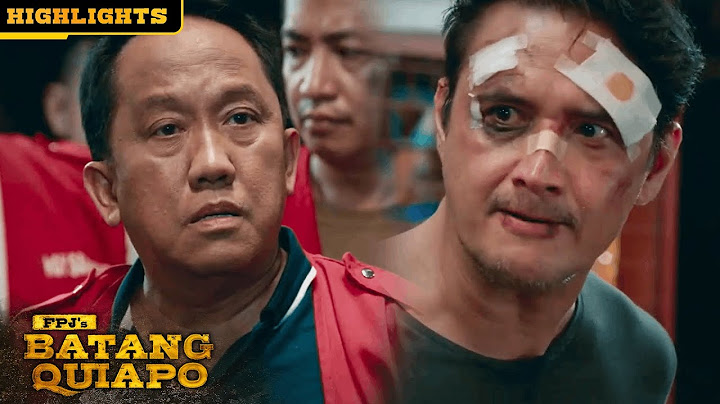 Chairman stops Rigor's disruption | FPJ's Batang Quiapo (with English Subs)