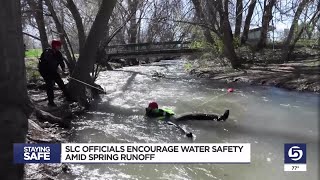 'Keep away': Salt Lake City officials urge water safety amid spring runoff