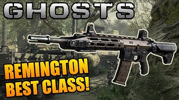 Call of Duty Ghosts: "Remington R5" Best Class Setup - Remington R5 Assault Rifle Class Setup