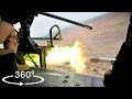 US Marines UH-1Y Venom Aerial Gunnery Range – In Fascinating 360º