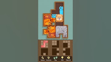 Puzzle Cats Part 22 - Gameplay Walkthrough (iOS & Android) #shorts #games #funny #sodlaye